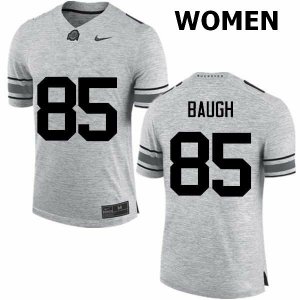 Women's Ohio State Buckeyes #85 Marcus Baugh Gray Nike NCAA College Football Jersey New Arrival VRE7144IL